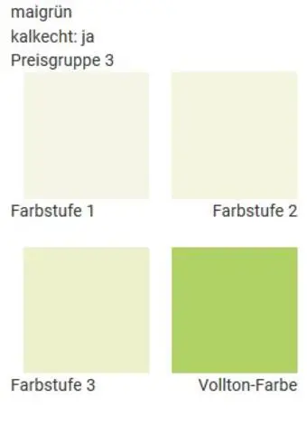 Casa Natura Wandfarben in maigrün